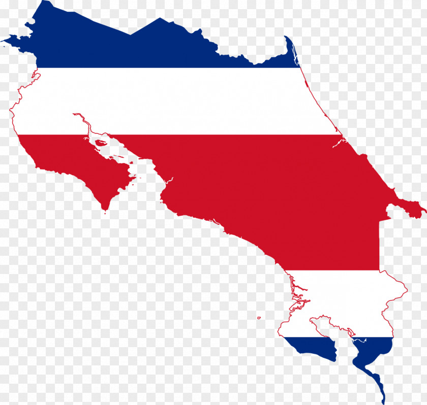 America Flag Of Costa Rica Map PNG