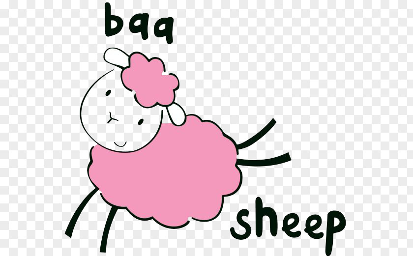 Cartoon Sheep Clip Art PNG