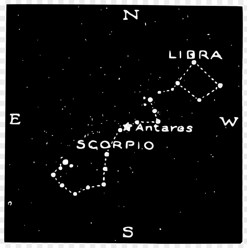 Scorpio Stars Cliparts Constellation Libra Scorpius Zodiac PNG