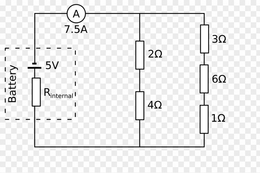 The Meridian Circuit On Planet Internal Resistance Ohm's Law Electrical And Conductance Resistor Network PNG