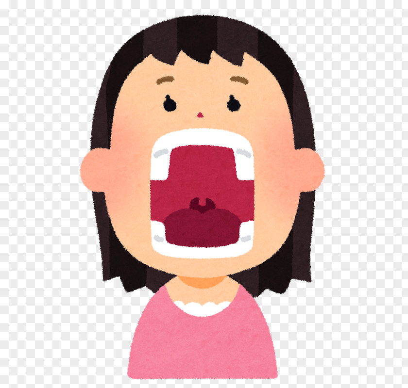 Tongue Mouth Jaw Dentist Saliva PNG