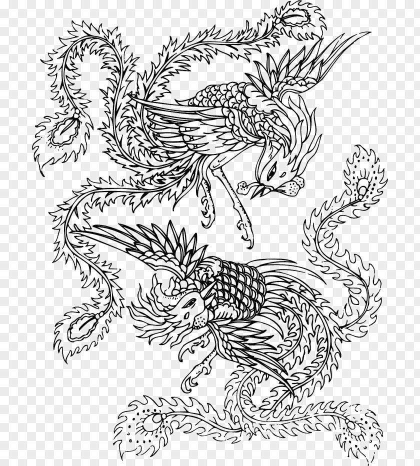 Black Phoenix Fenghuang County PNG