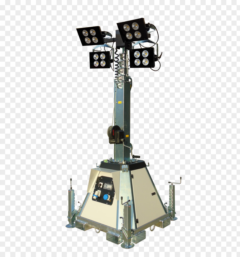 Light Tower Lighting Mast Floodlight Industry Light-emitting Diode PNG