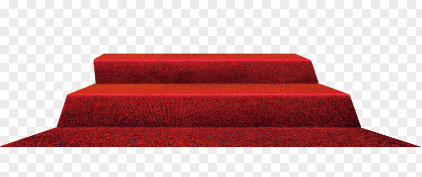 Red Carpet Ladder Sofa Bed Sheet Frame Rectangle Couch PNG