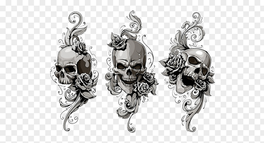 Skull Tattoos Old School (tattoo) Human Symbolism PNG