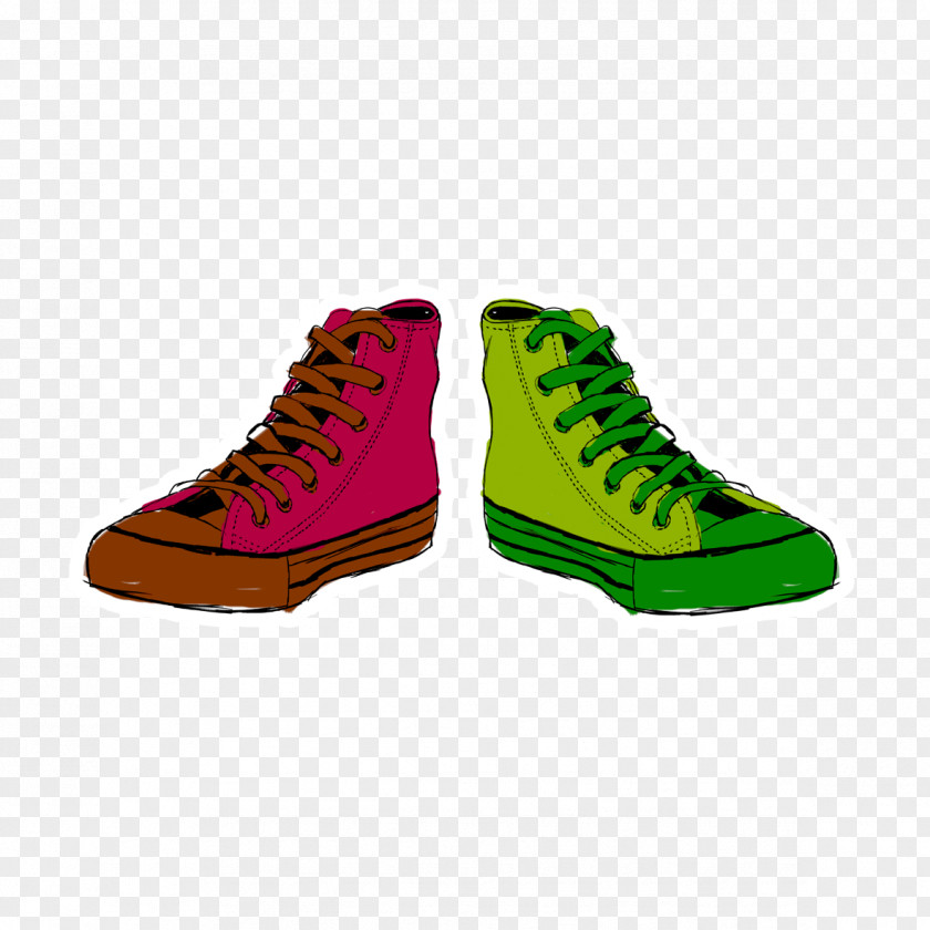 Cartoon Shoes Shoe Sneakers Designer Footwear PNG