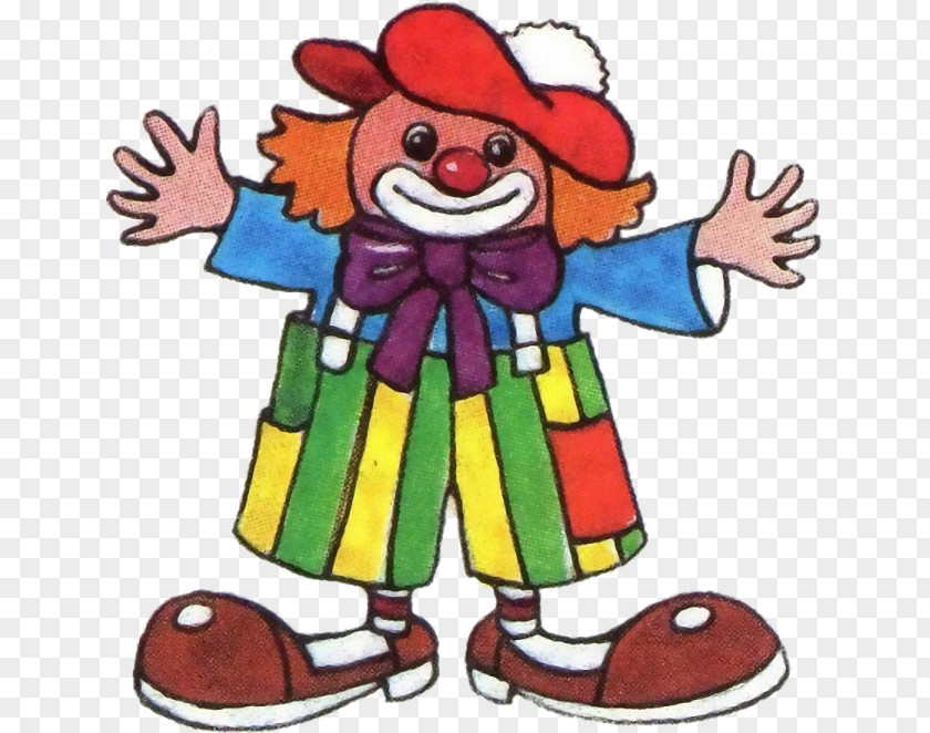Clown Character Cartoon Clip Art PNG