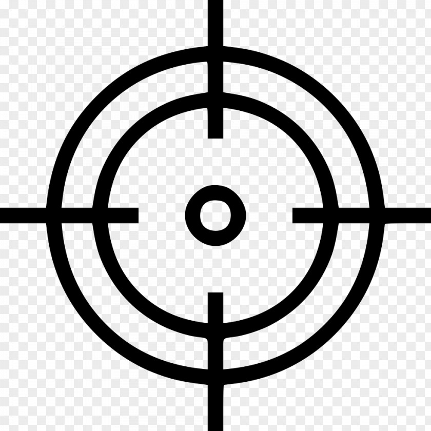 Crosshair Symbol Clip Art PNG