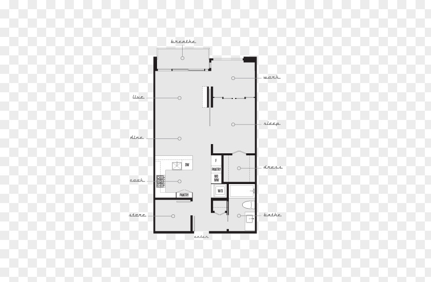 Hello City Floor Plan Brand Line Angle PNG