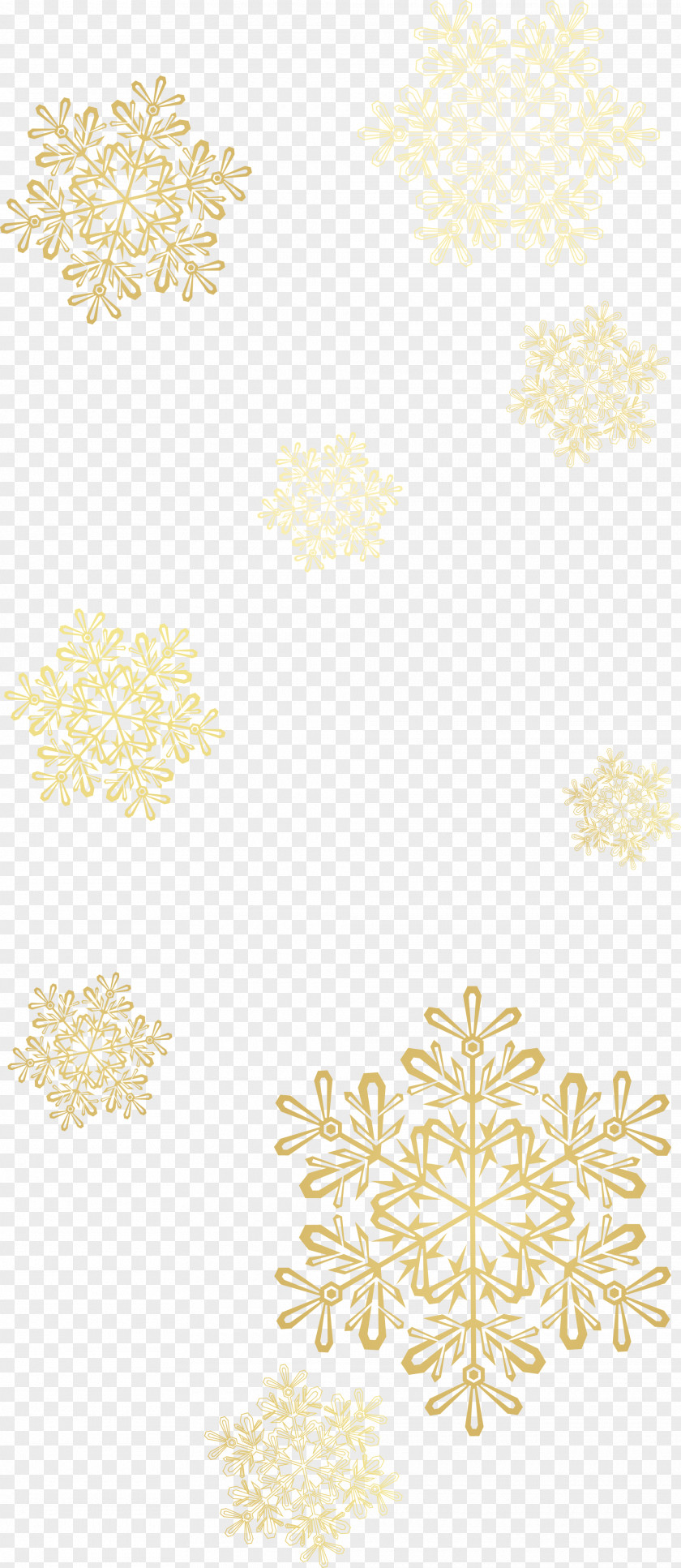 Red Fresh Snow Area Yellow Hexagon Pattern PNG