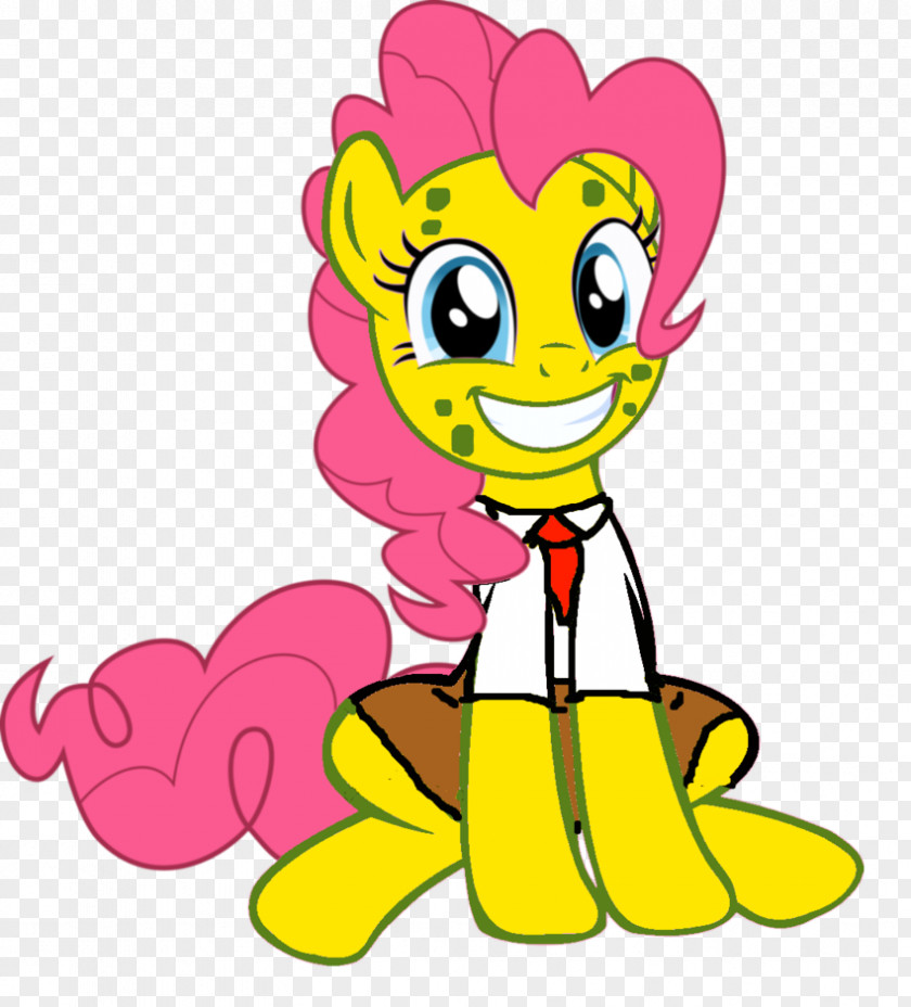 Spongebob Scared Pinkie Pie Pony Rarity Rainbow Dash Twilight Sparkle PNG