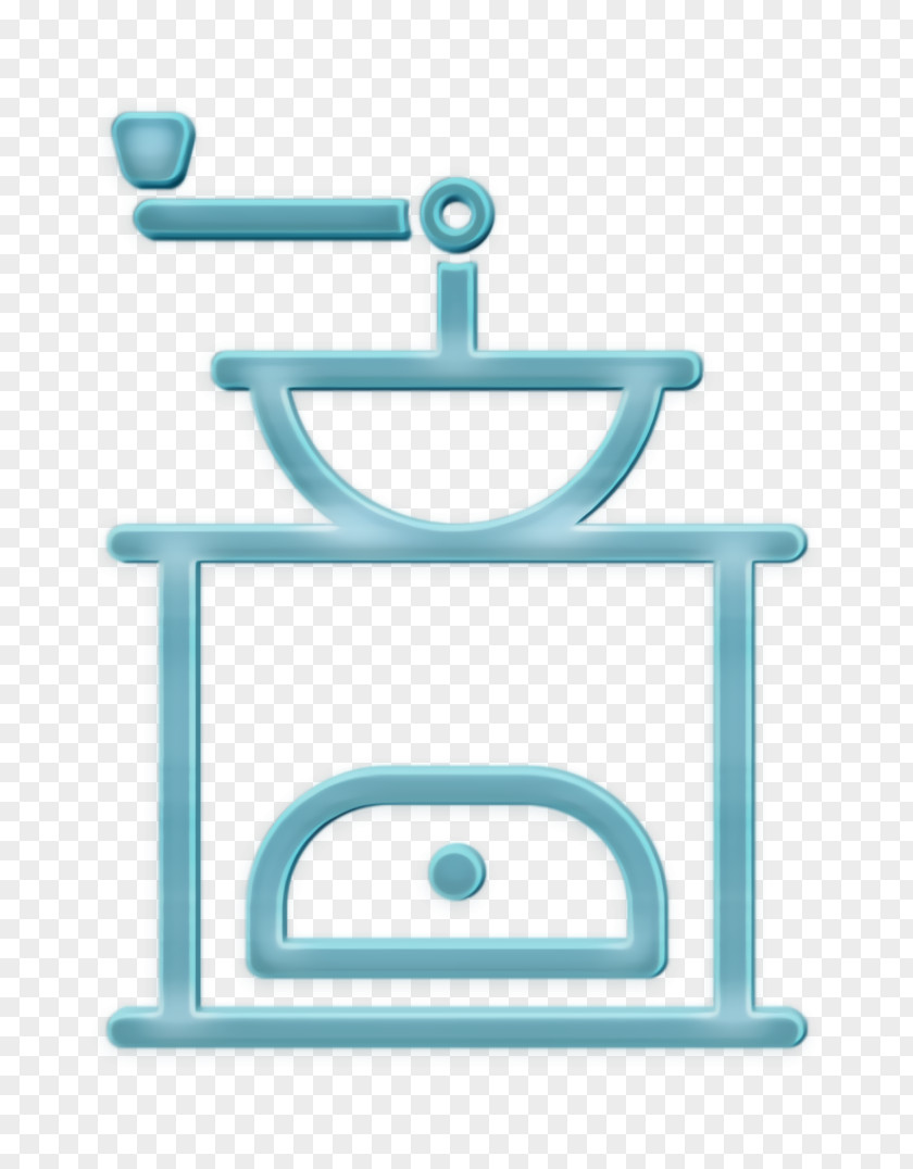 Table Furniture Barista Icon Beans Coffee PNG