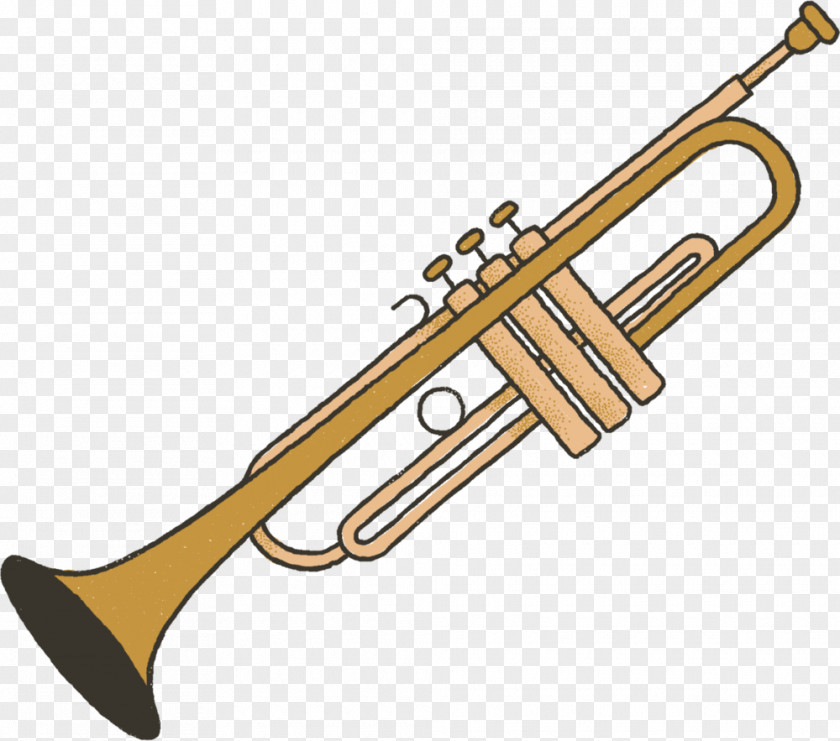 Trumpet Mellophone Clarinet Saxhorn French Horns PNG