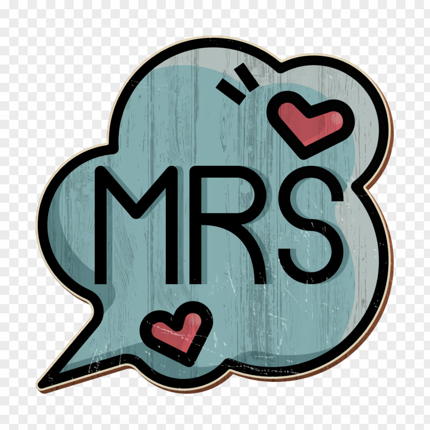 Wedding Icon Mrs Love PNG
