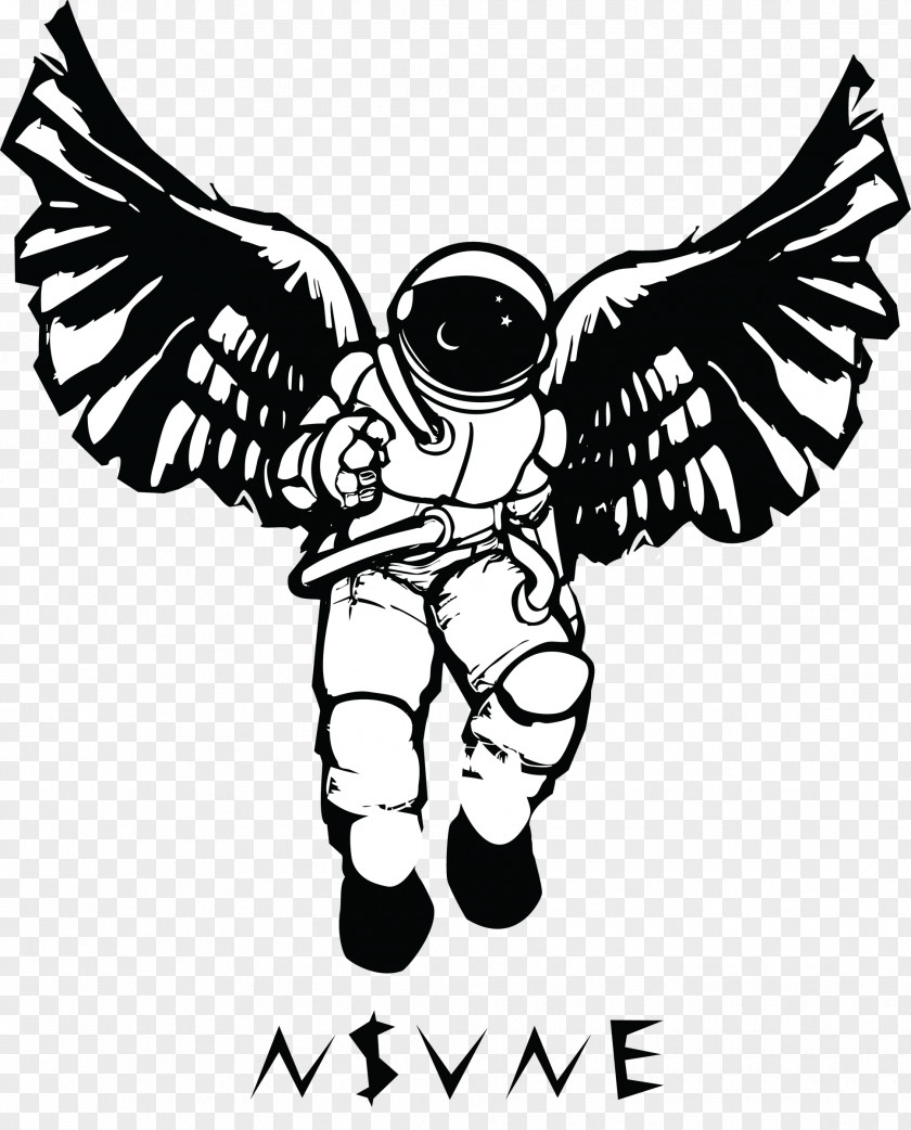 Astronaut Space Suit Sticker PNG