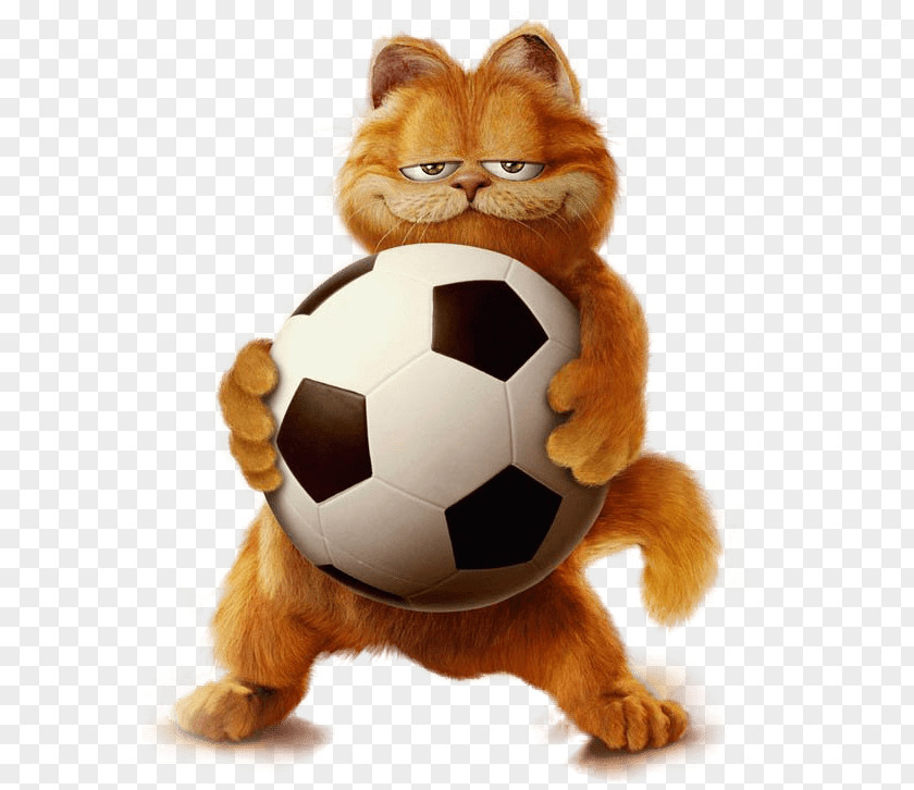 Creative Football Garfield Jon Arbuckle Odie Desktop Wallpaper PNG