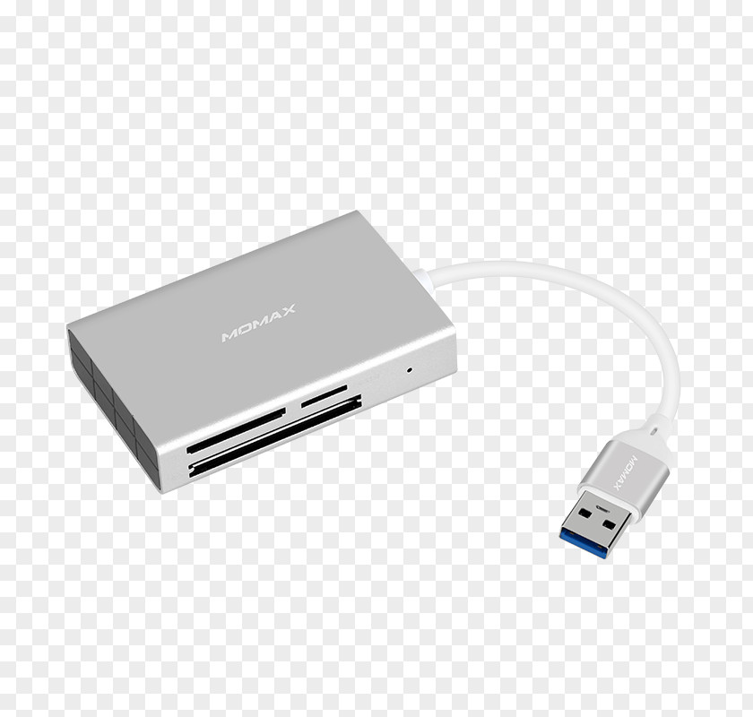 Laptop HDMI USB Hub Adapter Card Reader PNG