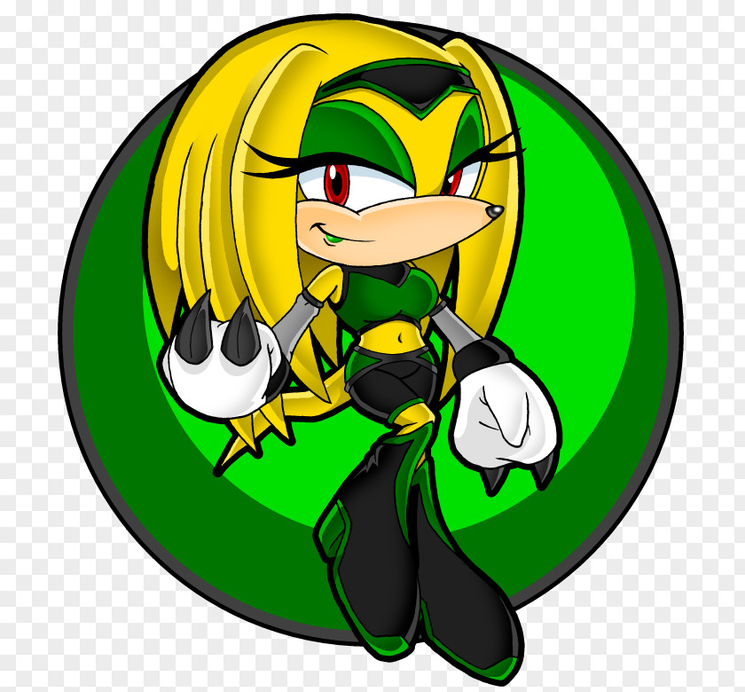 Loren Hedgehog Bird Character Green PNG