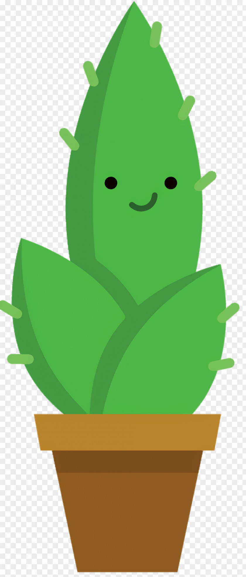Plant Green Leaf Background PNG