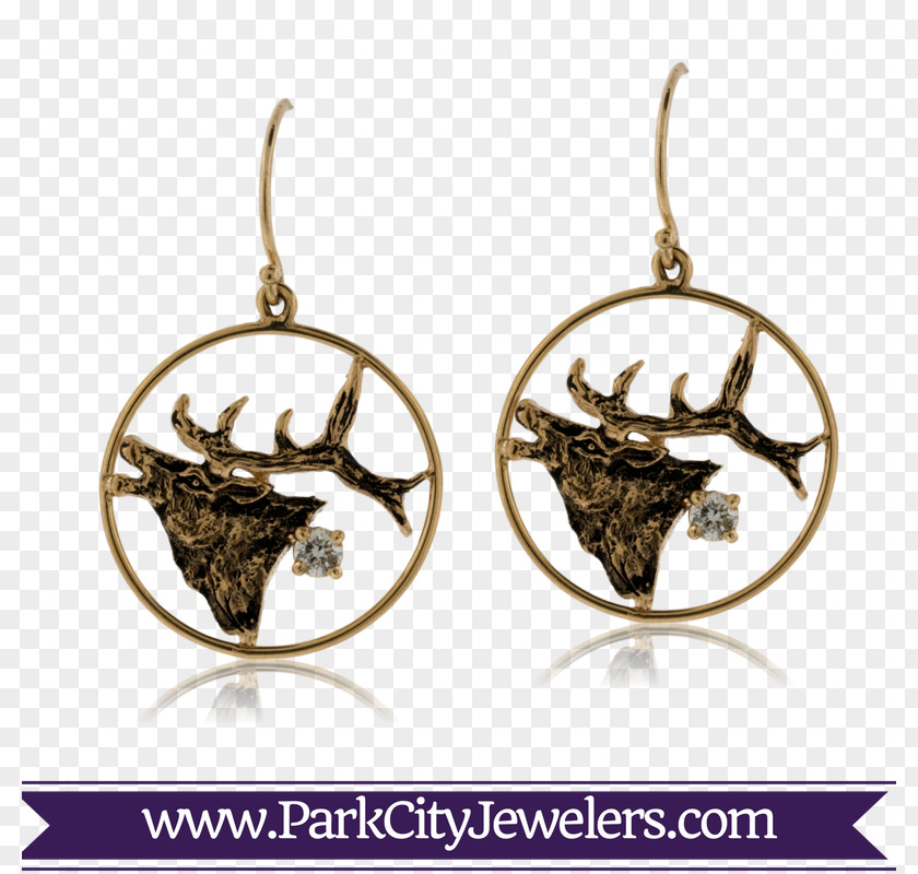 Ring Earring Elk Jewellery Ivory PNG