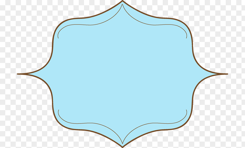 Elegant Frame Cliparts Blue Turquoise Pattern PNG