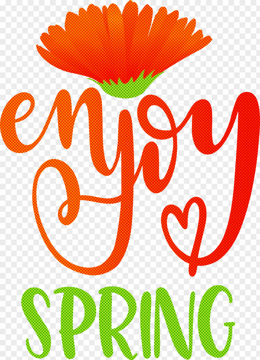 Enjoy Spring PNG