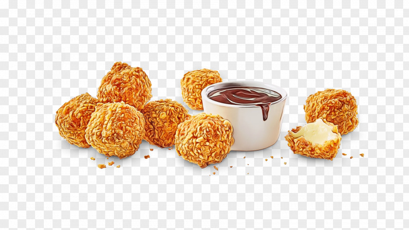 Hors Doeuvre Arancini Chicken Nugget Background PNG