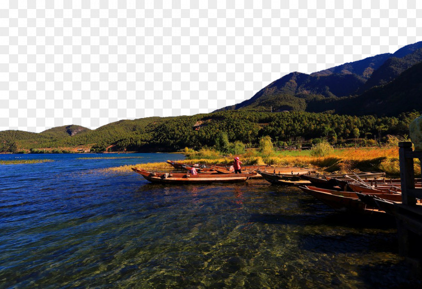 Lugu Lake Pictures District Loch Tourism PNG