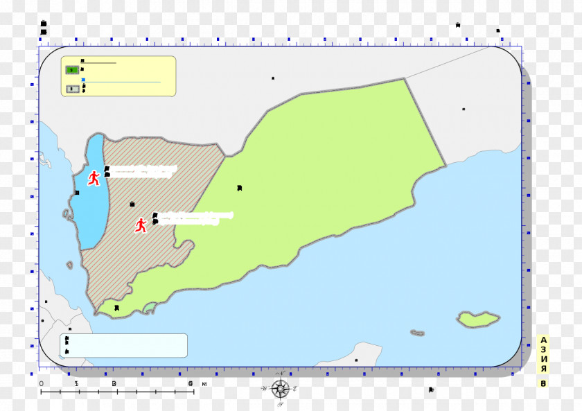 Map Mutawakkilite Kingdom Of Yemen North Civil War Aden Protectorate Hadhramaut Federation South Arabia PNG