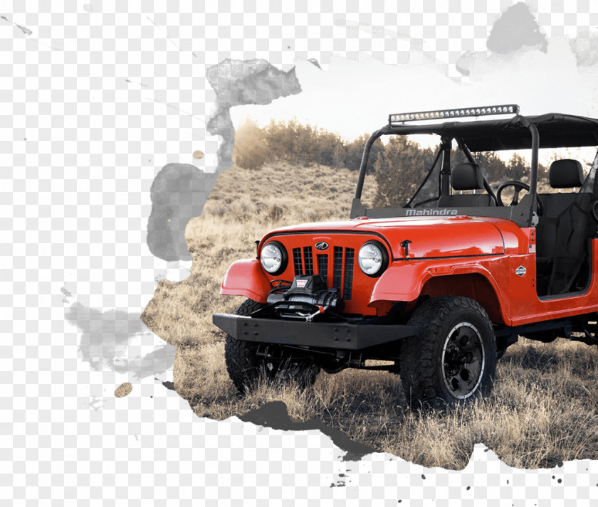 Offroad Vehicle Mahindra Thar Roxor & Sport Utility PNG