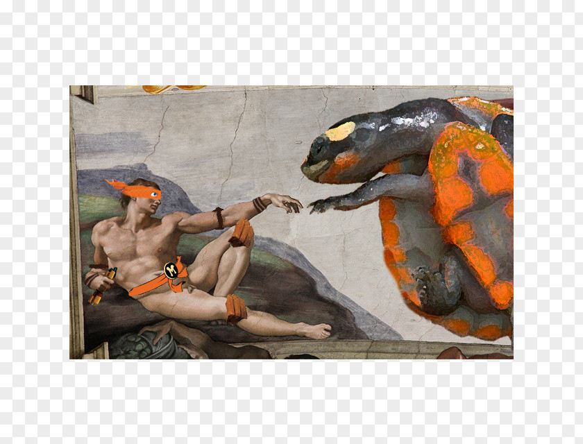 Painting Sistine Chapel Ceiling Vatican Museums The Creation Of Adam Renaissance PNG