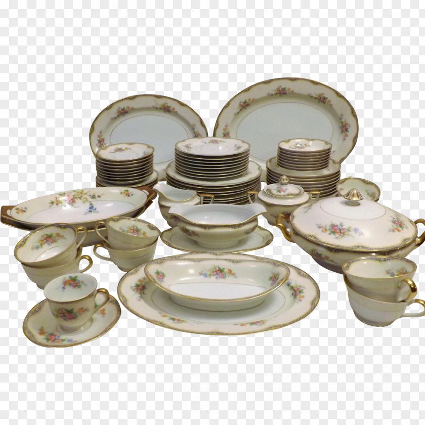 Brass Porcelain Saucer 01504 PNG