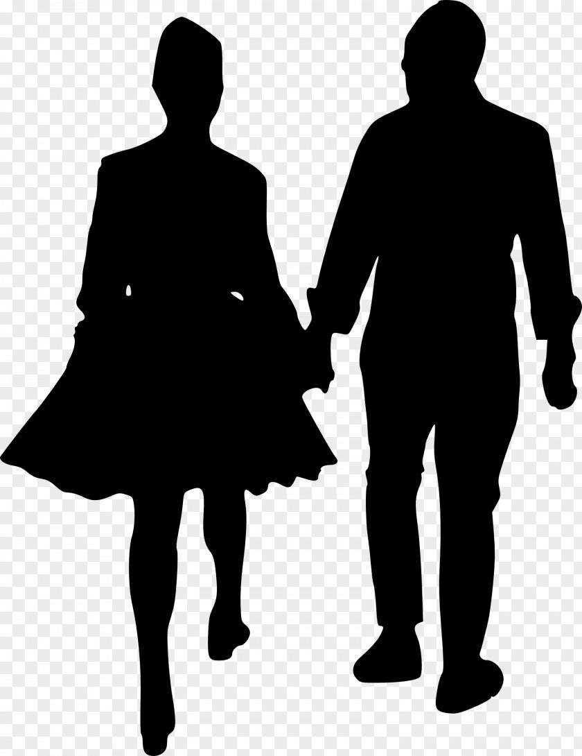 Couple Silhouette Clip Art PNG