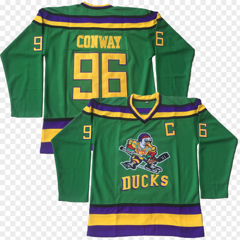 Mighty Ducks Sports Fan Jersey T-shirt The Kenny Tyler PNG