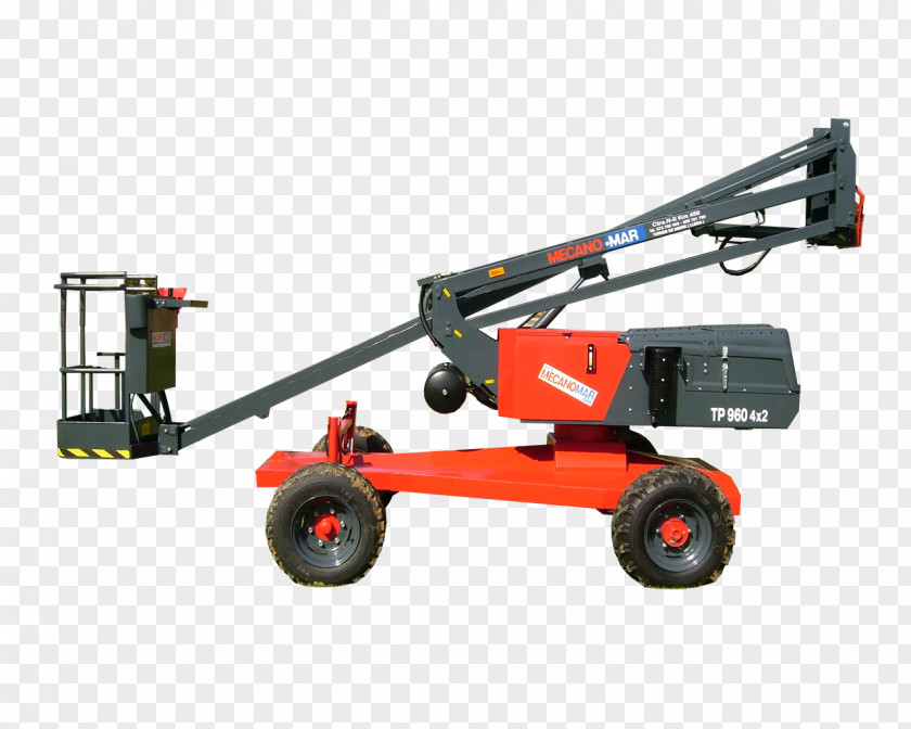 Crane Aerial Work Platform Forklift Elevator Pruning PNG