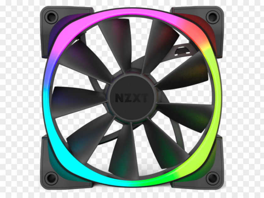 Fan Computer Cases & Housings RGB Color Model Nzxt PNG