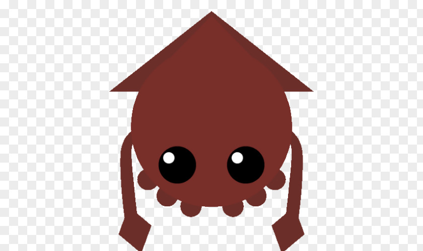 Giant Squid Nose Character Animal Clip Art PNG
