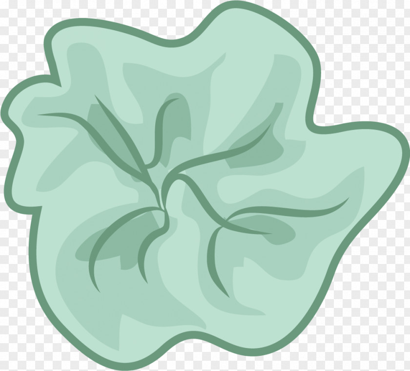 Hand Painted Green Flowers Leaf Flowering Plant PNG