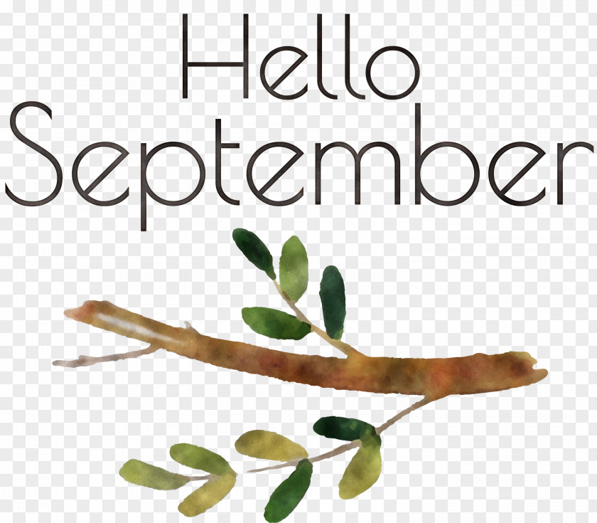 Hello September September PNG