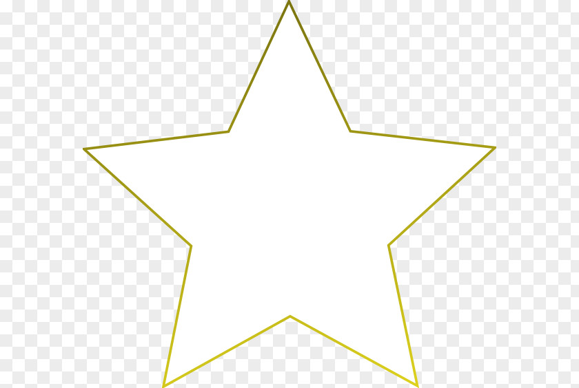 White Star Image Area Triangle Yellow Pattern PNG