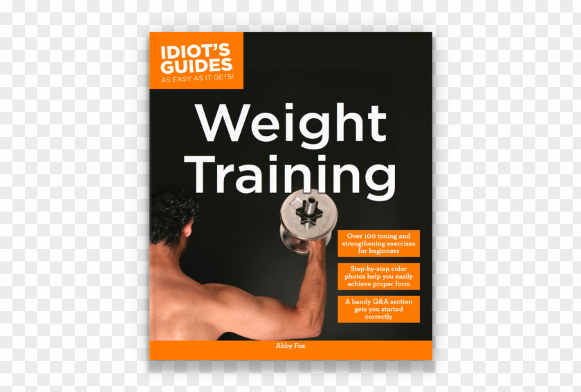 Willian Idiot's Guides: Weight Training Fitness Centre Brand PNG