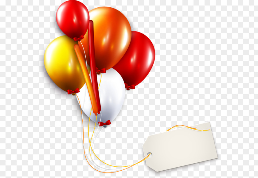 Birthday Balloon Gift Clip Art PNG