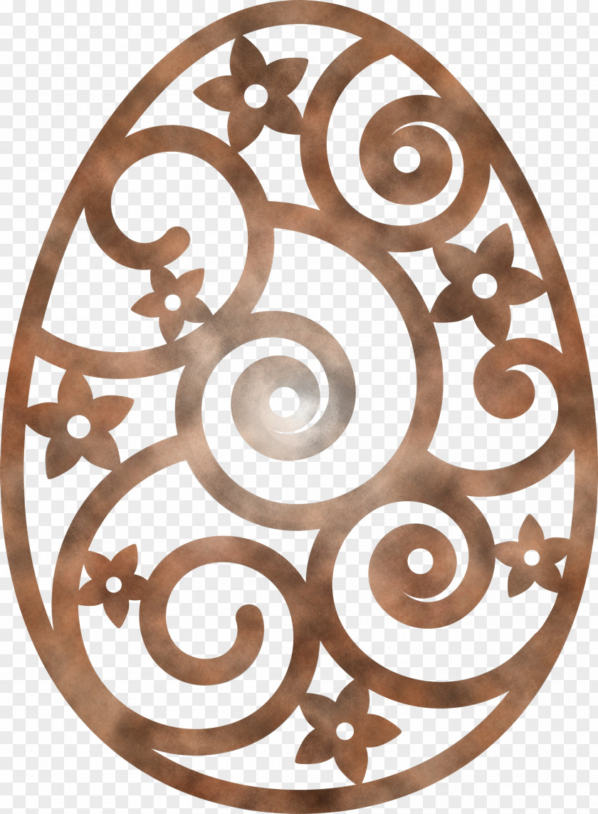 Easter Floral Egg Day PNG