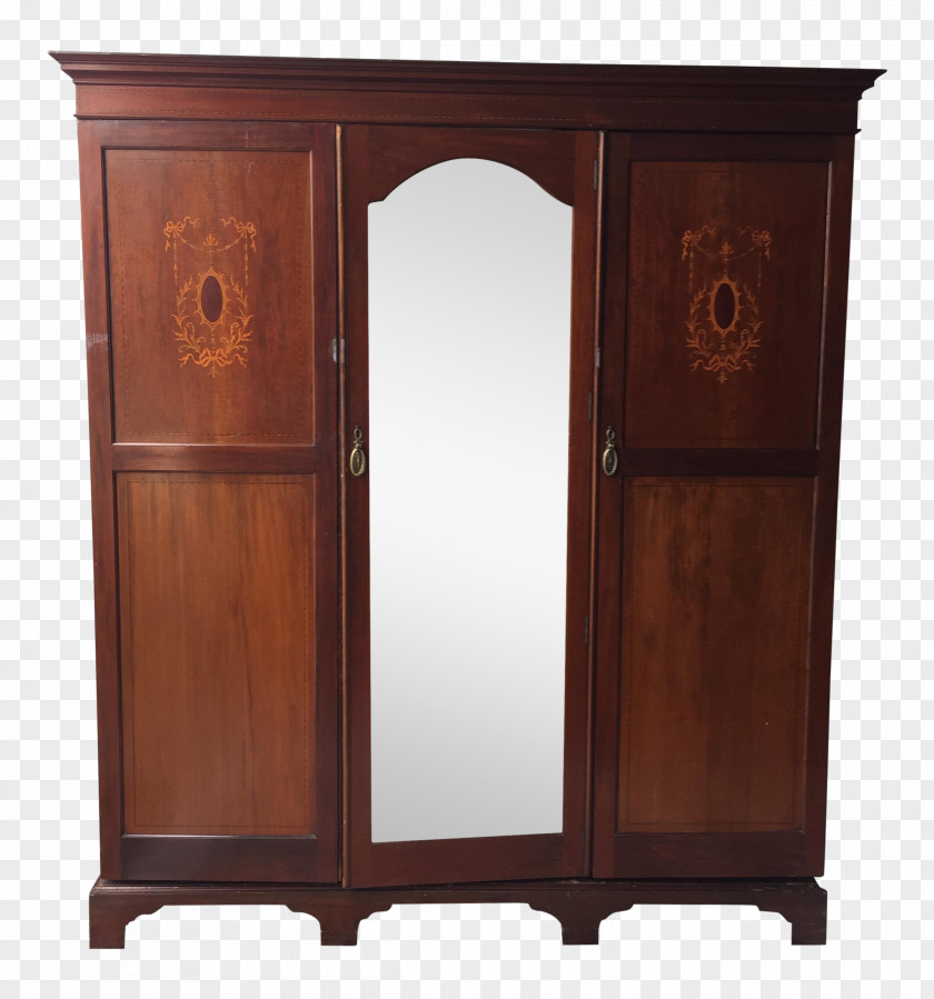 Wardrobe Armoires & Wardrobes Wood Stain Cupboard Antique PNG