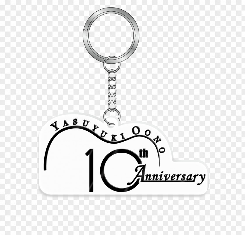 10th Key Chains Body Jewellery Brand Font PNG