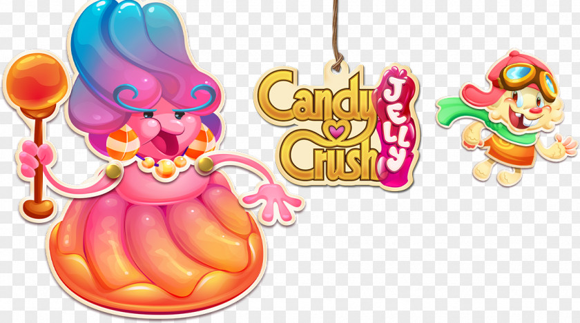 Candy Jelly Crush Saga Soda Bean King PNG