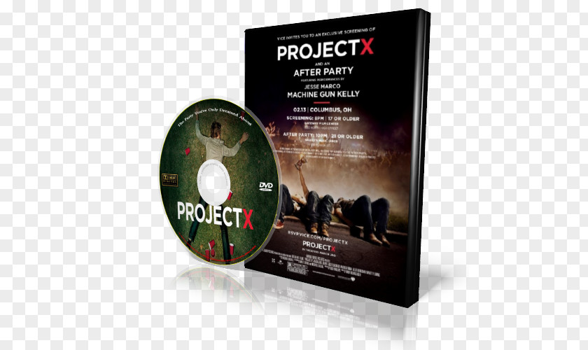 Dvd DVD Brand STXE6FIN GR EUR Project X PNG