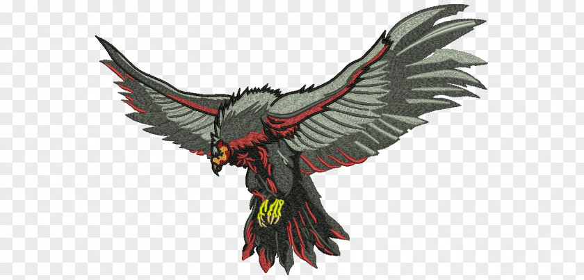 Eagle Image Embroidery Digitization Drawing Condor PNG