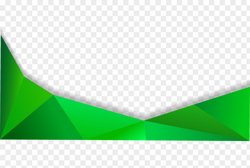 Vector Irregular Label 3d Green Perspective Triangle Pattern PNG