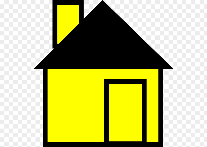 Yellow House Cliparts Clip Art PNG